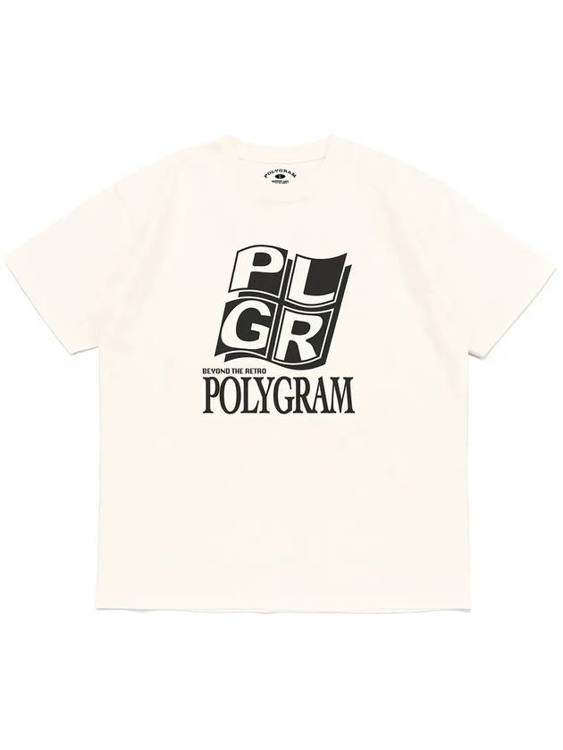 WINDOW PLGR T SHIRTS IVORY - POLYGRAM - BALAAN 4