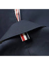 Men's Mackintosh Bal Collar Classic Single Coat Navy - THOM BROWNE - BALAAN 4