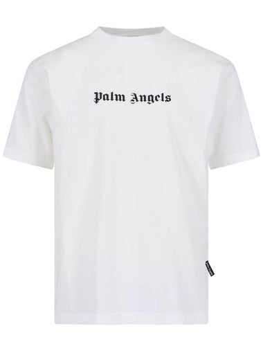 Palm Angels T-shirts and Polos White - PALM ANGELS - BALAAN 1