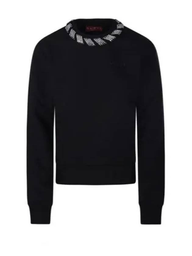 789267 XJGL2 1043 Black Cotton Sweater - GUCCI - BALAAN 2