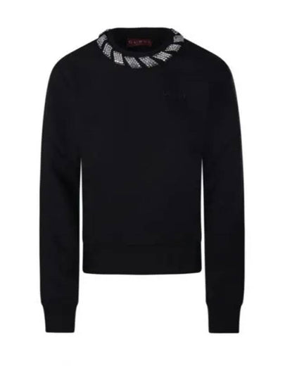 789267 XJGL2 1043 Black Cotton Sweater - GUCCI - BALAAN 2