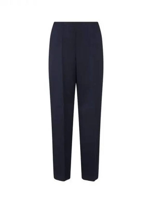 Women s Wool Slit Criss Pants Dark Navy 270079 - GIORGIO ARMANI - BALAAN 1