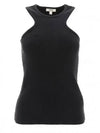 A Goldie halterneck sleeveless t shirt black A71121387 - AGOLDE - BALAAN 2