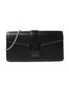 Lacquer Buckle Bibb Leather Cross Bag Black - ROGER VIVIER - BALAAN 2