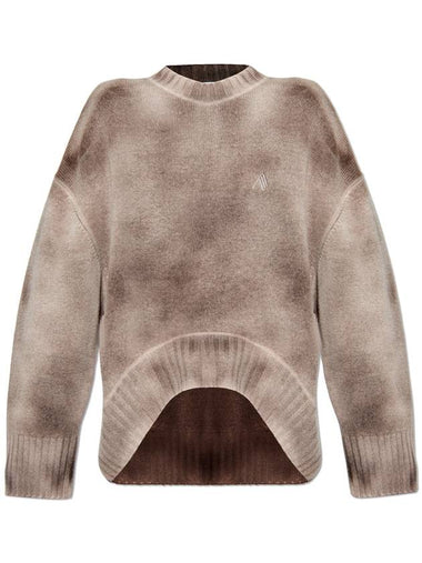 The Attico Wool Sweater, Women's, Brown - THE ATTICO - BALAAN 1