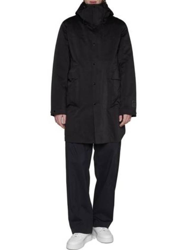 Metropolis Series A.A.C. Hooded Parka Black - CP COMPANY - BALAAN 4