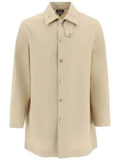 Thibault Cotton Trench Coat Beige - A.P.C. - BALAAN 2