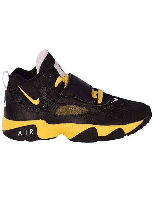 Air Speed ??Tough High Top Sneakers Black Yellow - NIKE - BALAAN.