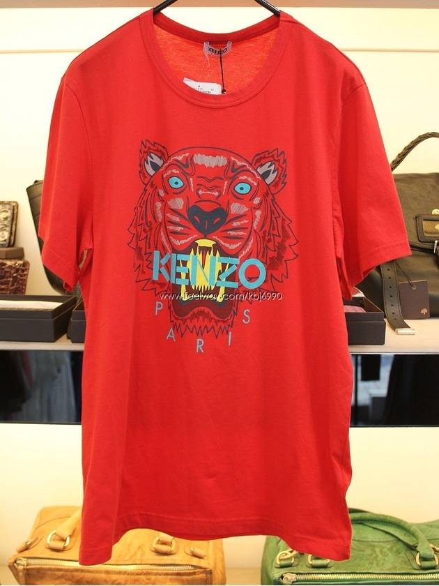 Men's Tiger Short Sleeve TShirt 4SN 5TS018 21 - KENZO - BALAAN 1