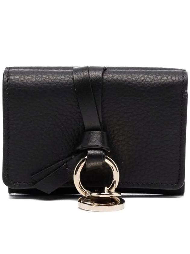 Alphabet Small Half Wallet Black - CHLOE - BALAAN 3