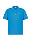 Couture Polo Shirt Blue - DIOR - BALAAN 2