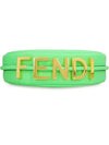 Nano Fendigraphy Hobo Tote Bag Neon Green - FENDI - BALAAN 4