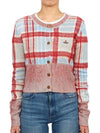 cardigan MADRAS CARDI 18030037 K002N O104 Madras - VIVIENNE WESTWOOD - BALAAN 4