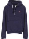 Women's Embroidered Logo Long Sleeve Hoodie Navy - POLO RALPH LAUREN - BALAAN 2