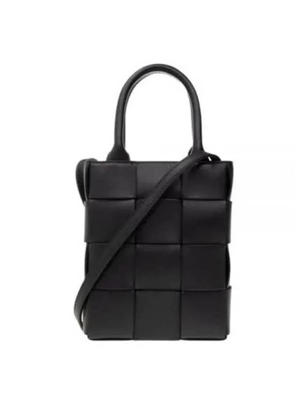 Cassette Mini Tote Black - BOTTEGA VENETA - BALAAN 1