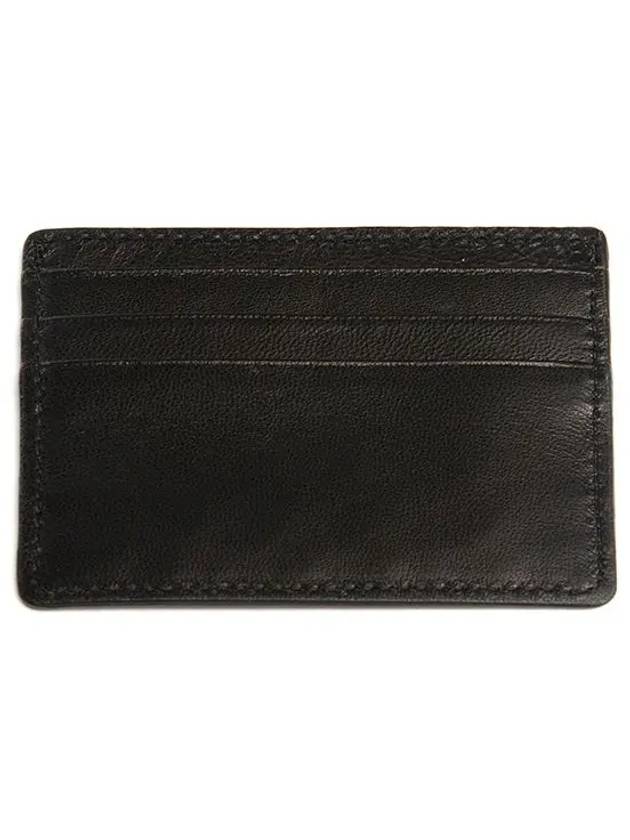 Mini skull pattern two way bifold wallet black - ALEXANDER MCQUEEN - BALAAN 5