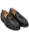 Nociel Leather Loafers Black - BALLY - BALAAN 4