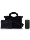 Monogram Small Tote Bag Black - VALENTINO - BALAAN 7