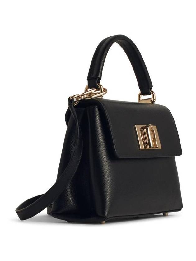 Women's 1927 Mini Tote Bag Black - FURLA - BALAAN 3