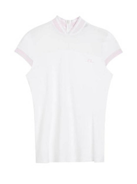 Fabiola Short Sleeve T-Shirt Pink - J.LINDEBERG - BALAAN 2