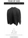 Essential Stretch Rimo Black Long Sleeve T-Shirt 125BT212070F - FEAR OF GOD - BALAAN 3