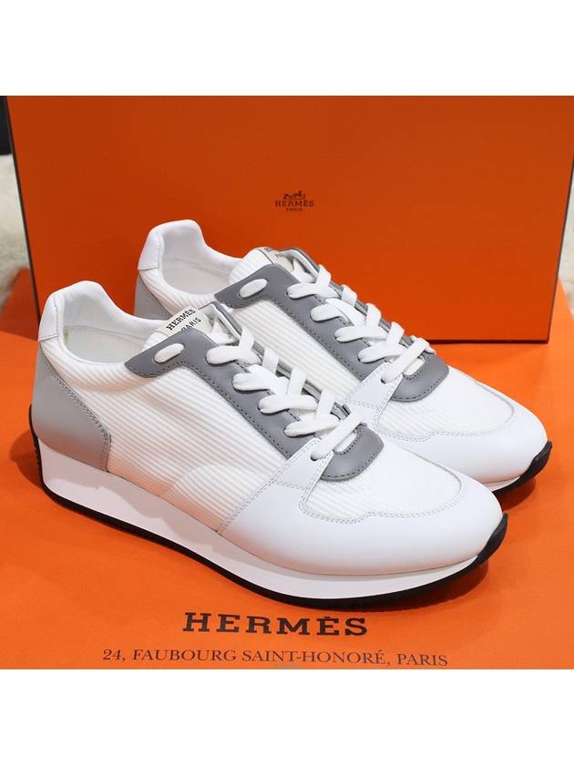 Escape Low-Top Sneakers White - HERMES - BALAAN 2