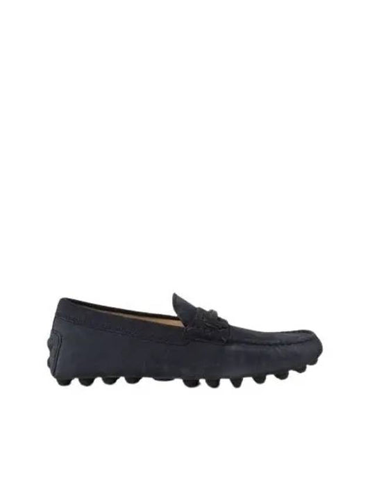 Gomino Double T Suede Loafers XXM52K0HG70RE0 - TOD'S - BALAAN 2