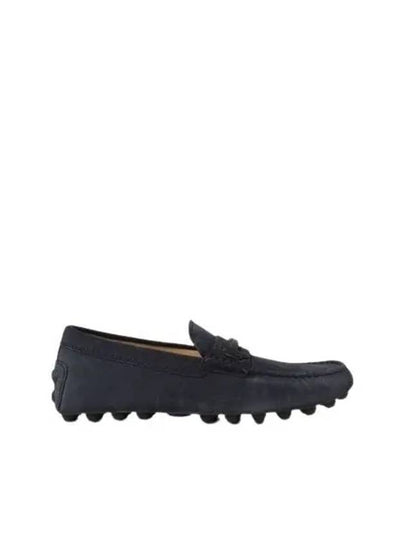 Gomino Double T Suede Driving Shoes Navy - TOD'S - BALAAN 2