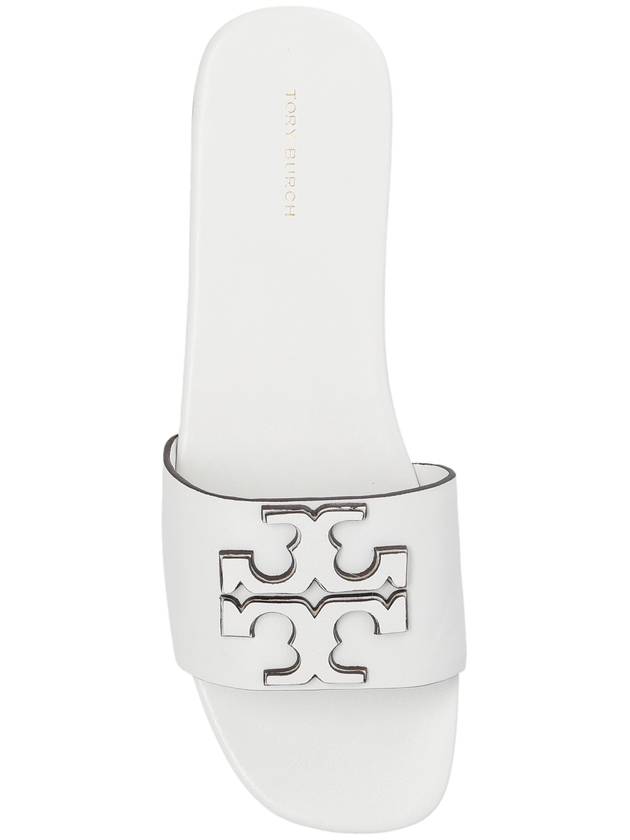 Tory Burch ‘Ines’ Leather Slides, Women's, White - TORY BURCH - BALAAN 6