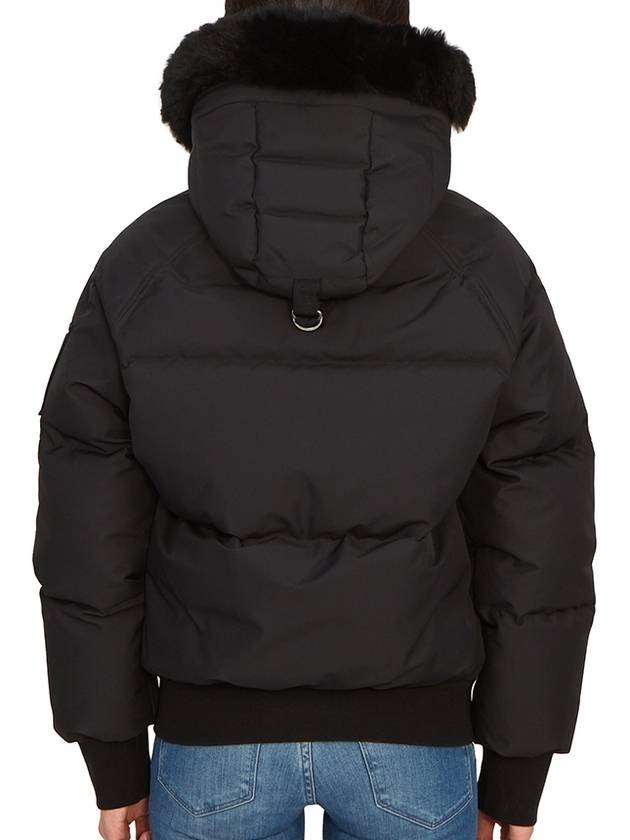 Cloud Padded Bomber Jacket Black - MOOSE KNUCKLES - BALAAN 9