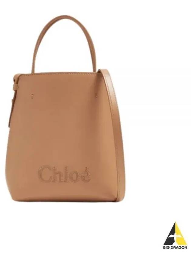 Sense Micro Calfskin Tote Bag Light Tan - CHLOE - BALAAN 2