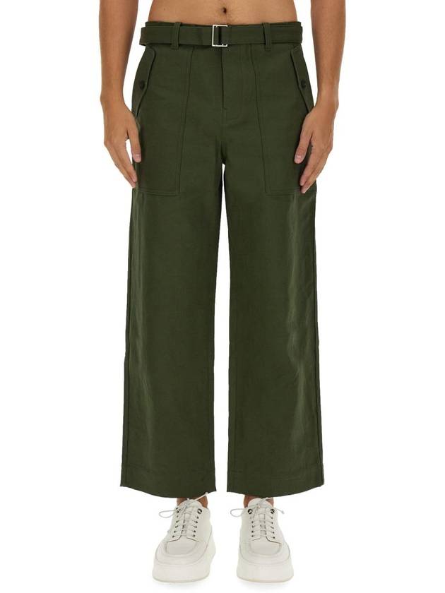 Maison Kitsuné Twill Pants - MAISON KITSUNE - BALAAN 1