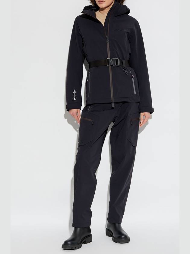 Grenoble Fex hooded zip up black - MONCLER - BALAAN 3