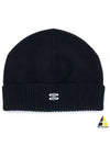 Triomphe Logo Beanie Black - CELINE - BALAAN 2