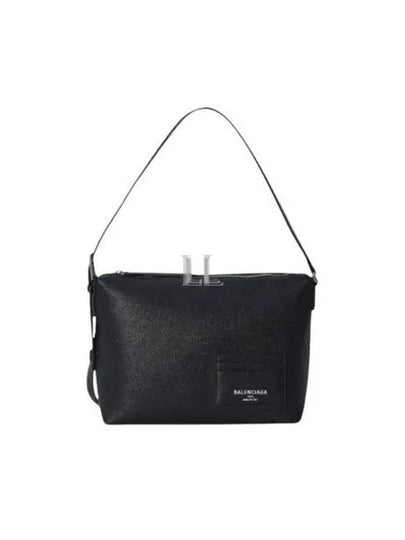 Small Leather Shoulder Bag Black - BALENCIAGA - BALAAN 2