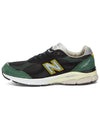 990v3 Low Top Sneakers Green Black - NEW BALANCE - BALAAN 3