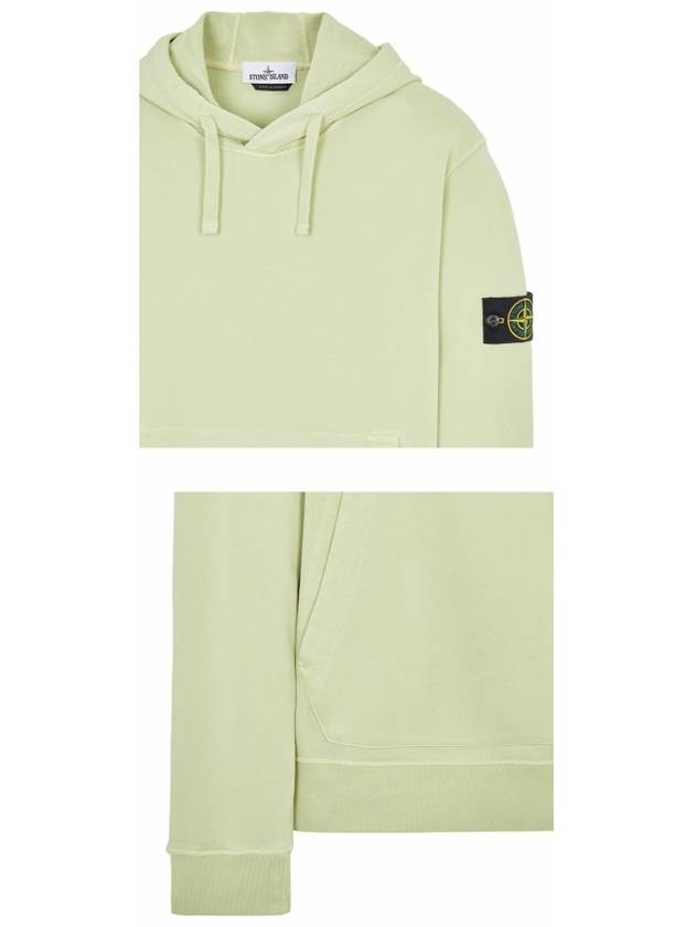 Wappen Patch Hoodie Light Green - STONE ISLAND - BALAAN 6