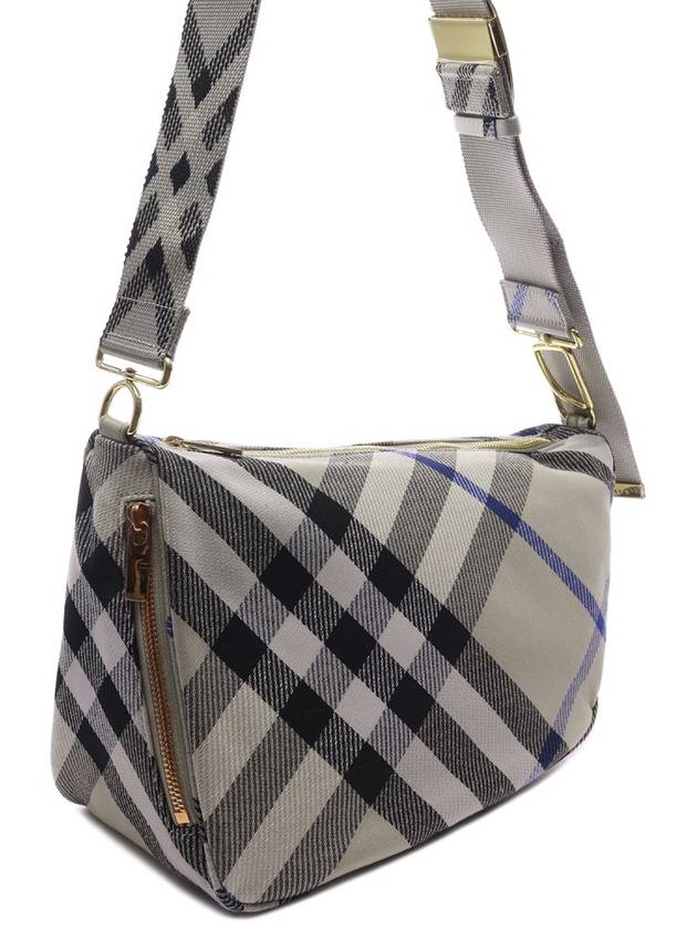 Shield Check Medium Cross Bag Beige - BURBERRY - BALAAN 4