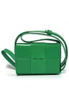 Cassette Small Leather Cross Bag Parakeet - BOTTEGA VENETA - BALAAN 2