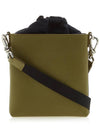 Saffiano Drawstring Cross Bag Green - VIVIENNE WESTWOOD - BALAAN.