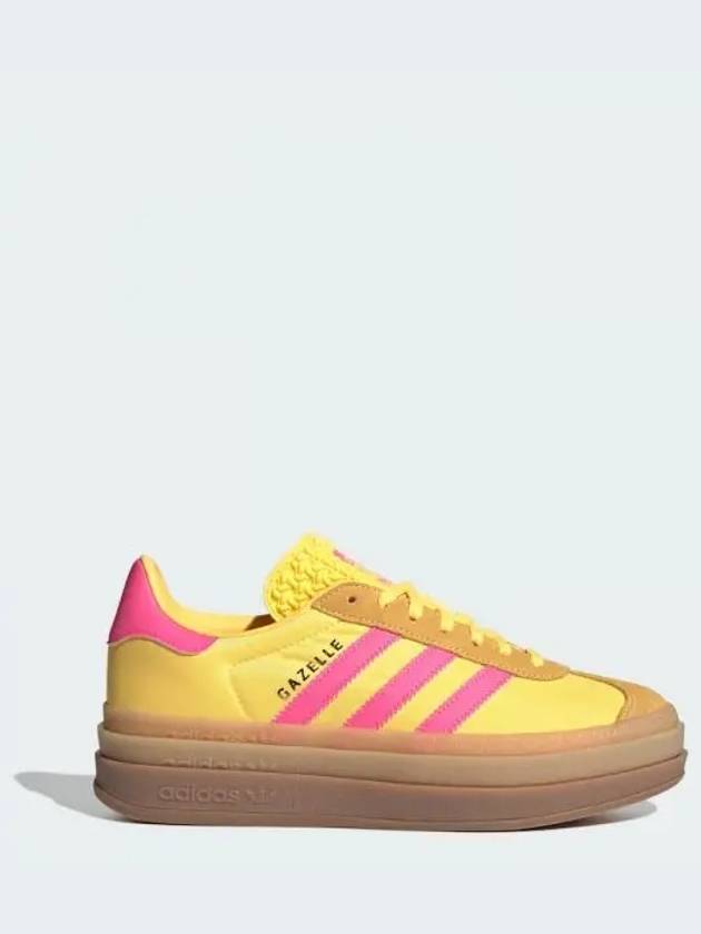 Gazelle Bold Low Top Sneakers Pink Yellow - ADIDAS - BALAAN 2