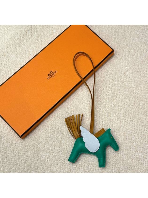 Charm calfskin lambskin Rodeo Pegasus PM decoration - HERMES - BALAAN 3