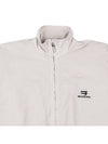 Logo Technical Track Jacket Beige - BALENCIAGA - BALAAN 4