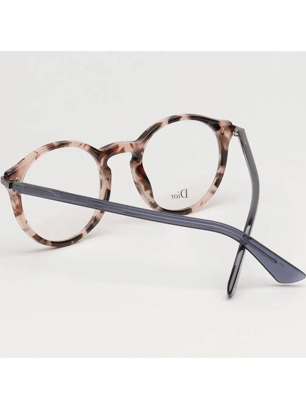 Glasses Frame ESSENCE5 OT4 Round Fashion Men Women Horned - DIOR - BALAAN 4