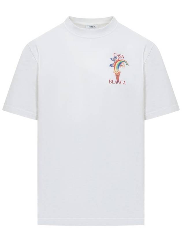 Casablanca Nature Teacher T-Shirt - CASABLANCA - BALAAN 1