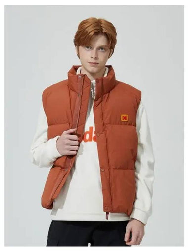 KODAK Apparel Essential Stainless Steel Duck Down Vest ORANGE - KODO - BALAAN 1