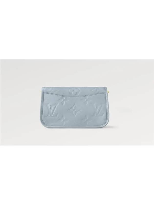 Diane Monogram Empreinte Leather Shoulder Bag Blue - LOUIS VUITTON - BALAAN 6