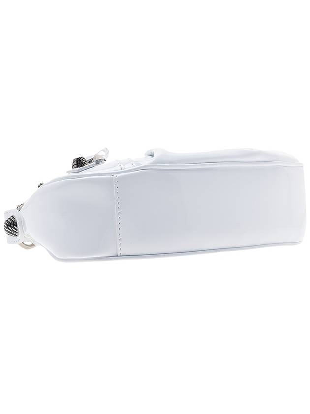 Lecagol XS Leather Shoulder Bag White - BALENCIAGA - BALAAN 6