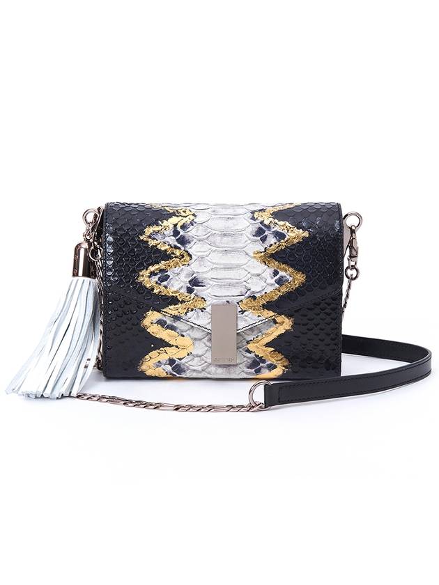 Aisha Mini Body Cross Bag Zeus Black - DONIRAY - BALAAN 2