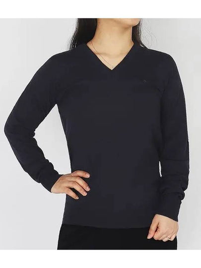 Women's Amaya Golf Knit Top Navy - J.LINDEBERG - BALAAN 2